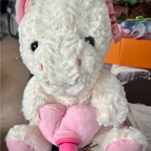 Goffa Valentine's Day Unicorn LED Fan Plush Toy, NWT